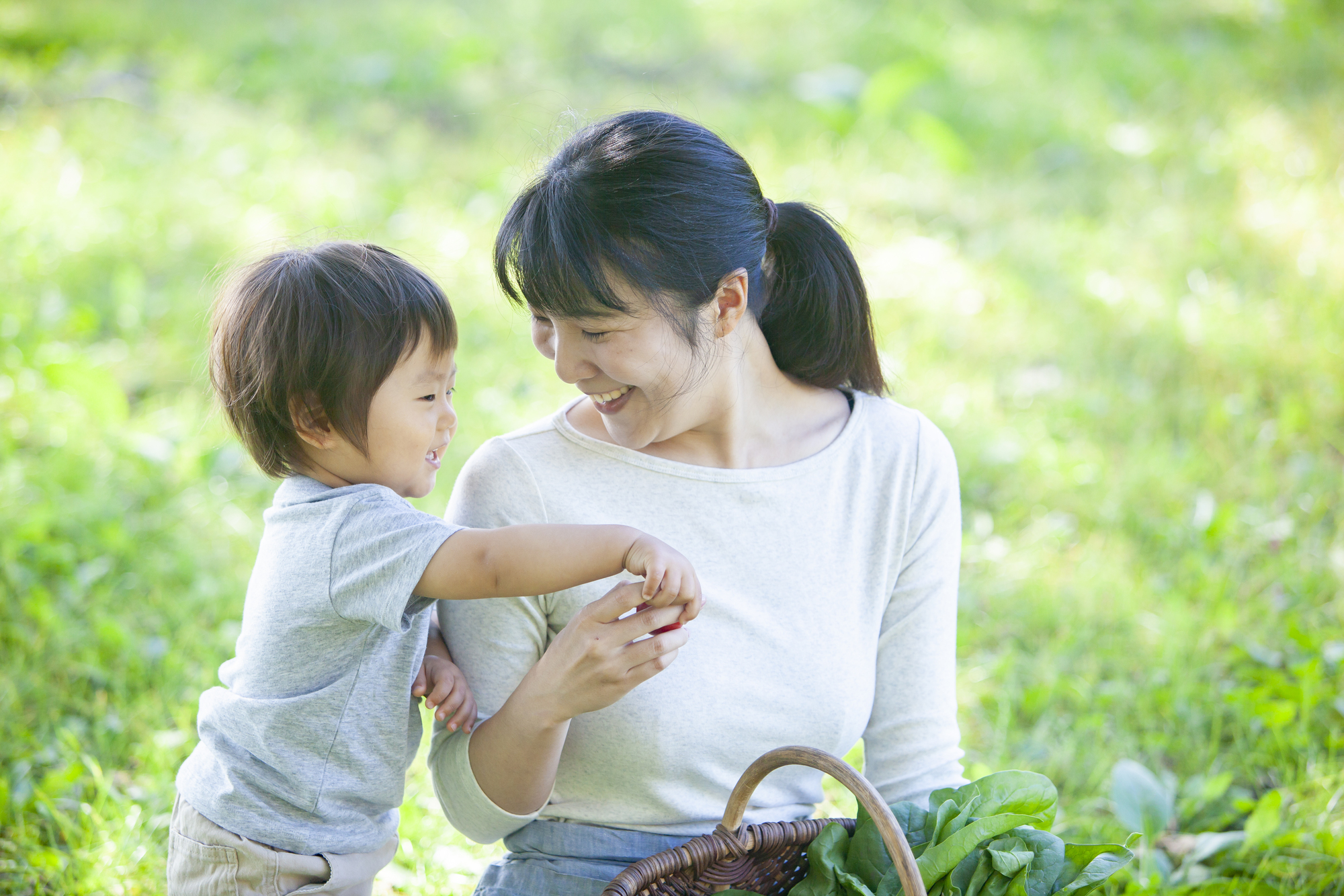 ママと男の子