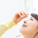 妊婦と目薬