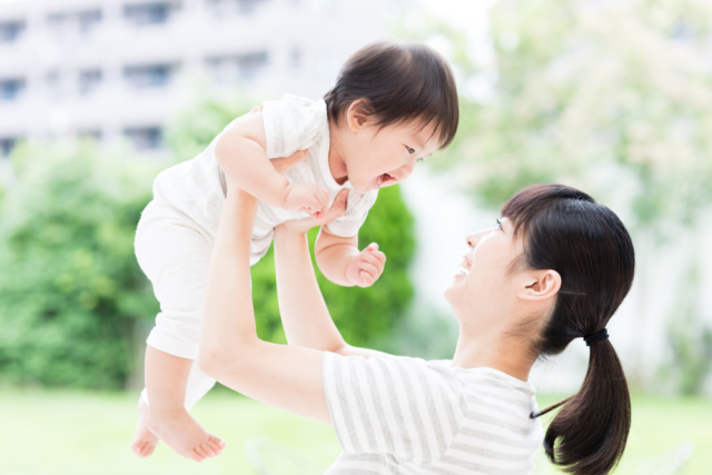 ママもパパも我が子が大好き