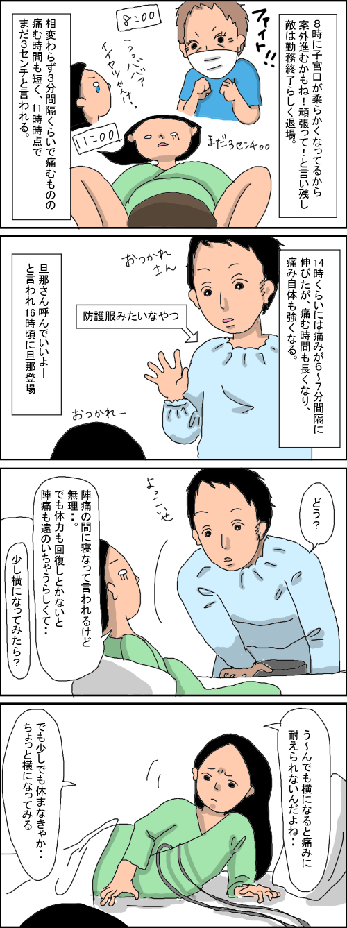 陣痛の痛み