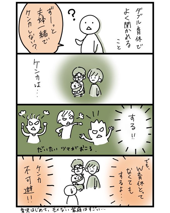 ダブル育休　質問