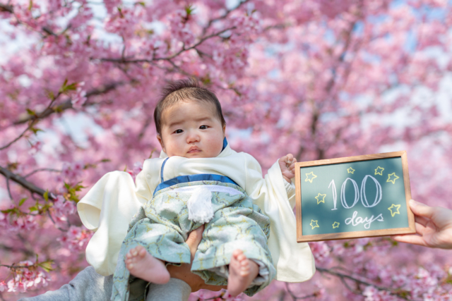 100日目はお食い初め