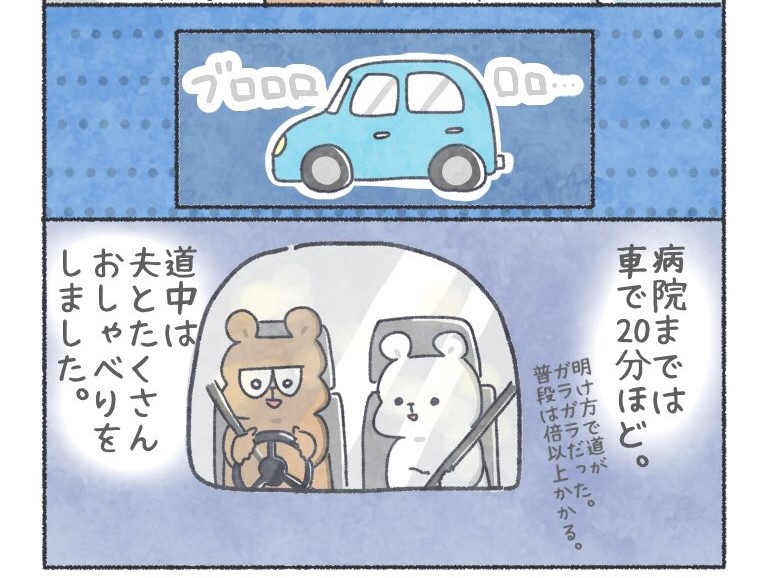 ちとせさんの出産レポ　初産