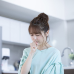 妊娠超初期　喉　イガイガ　咳