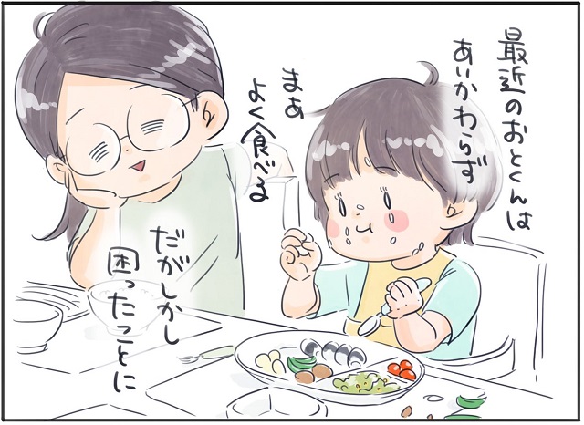 息子の理想のご飯