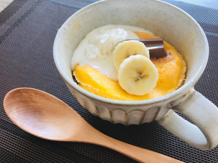 【マグカップ完結レシピ】簡単5分チーズケーキ♡おうちCafeスイーツ