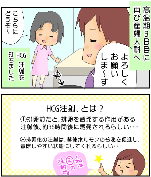 HCG注射で妊娠