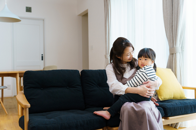 2歳児とママ