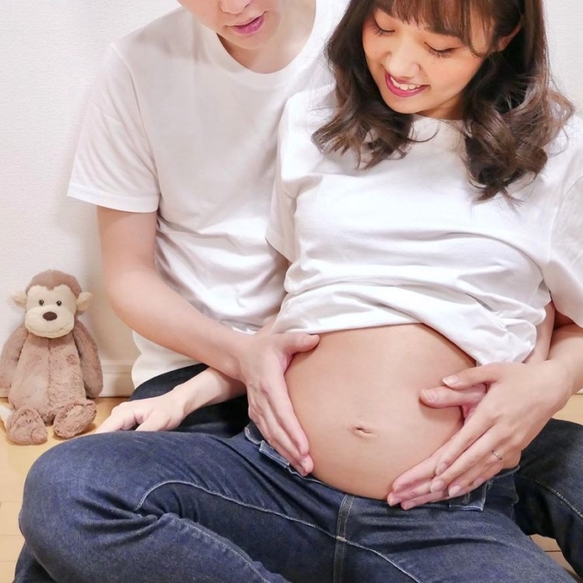 Self-maternity photo clothing