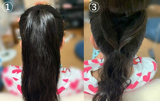 ヘアアレンジのやり方