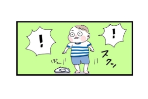 漫画「親心は…フクザツなんです」息子が立って”ちょっと寂しい”理由