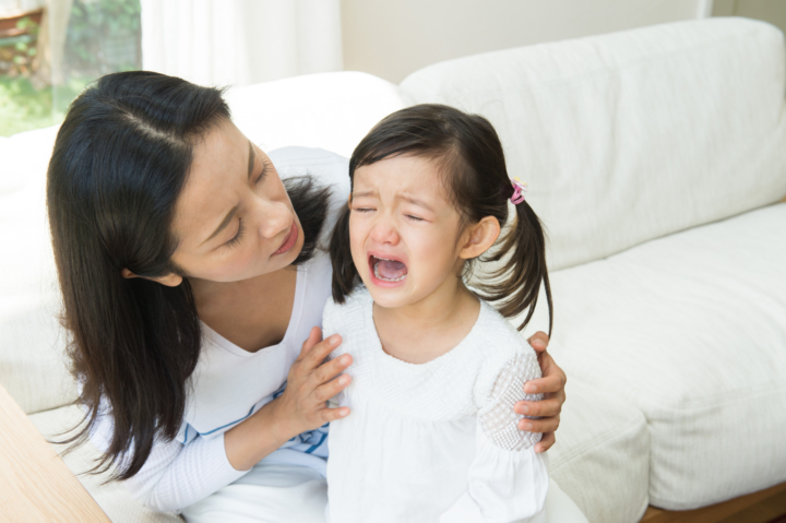 4歳児が思い通りにならないと泣く！わがまま・癇癪のOK・NG対応例