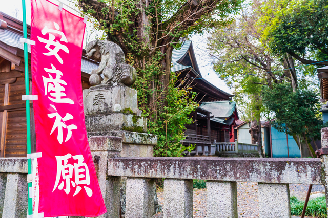 安産祈願　神社