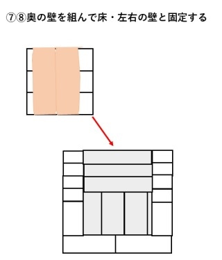 牛乳パックキッチンの作り方