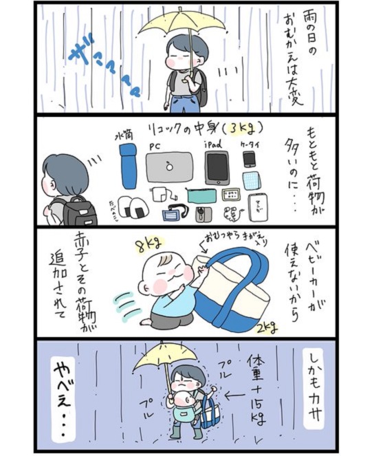 雨の日