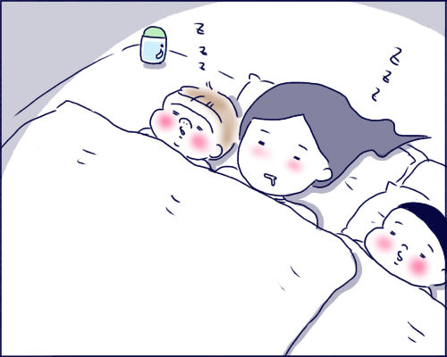 育児は眠れない