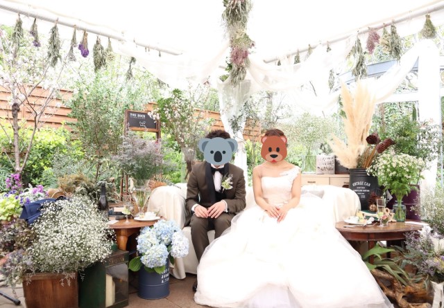 kuma_mucchさんの結婚式の写真　フラワーガーデン