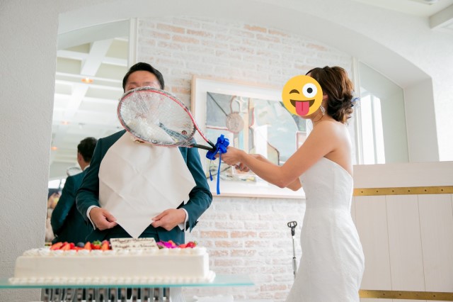 nntns0913さんの結婚式写真　ファーストバイト