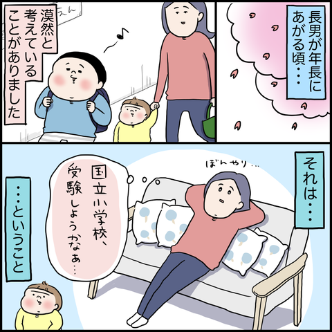 お受験奮闘記①