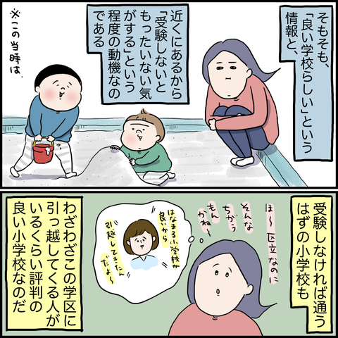 お受験奮闘記①