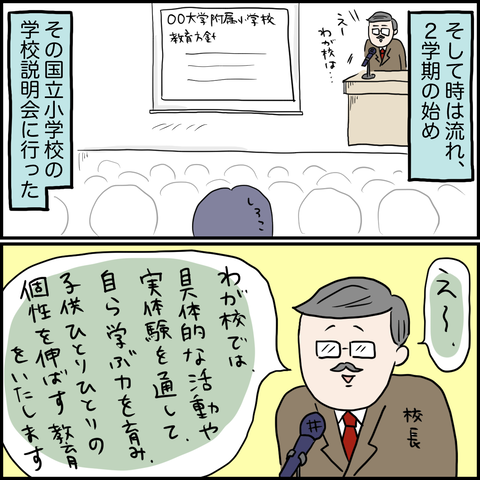 お受験奮闘記②