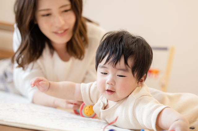 赤ちゃんとママ