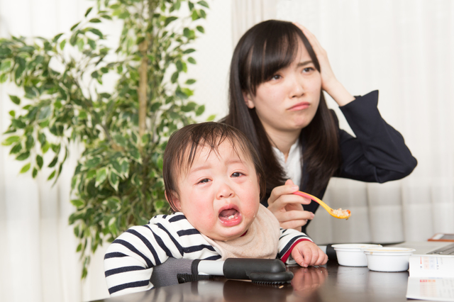 離乳食を食べない赤ちゃん