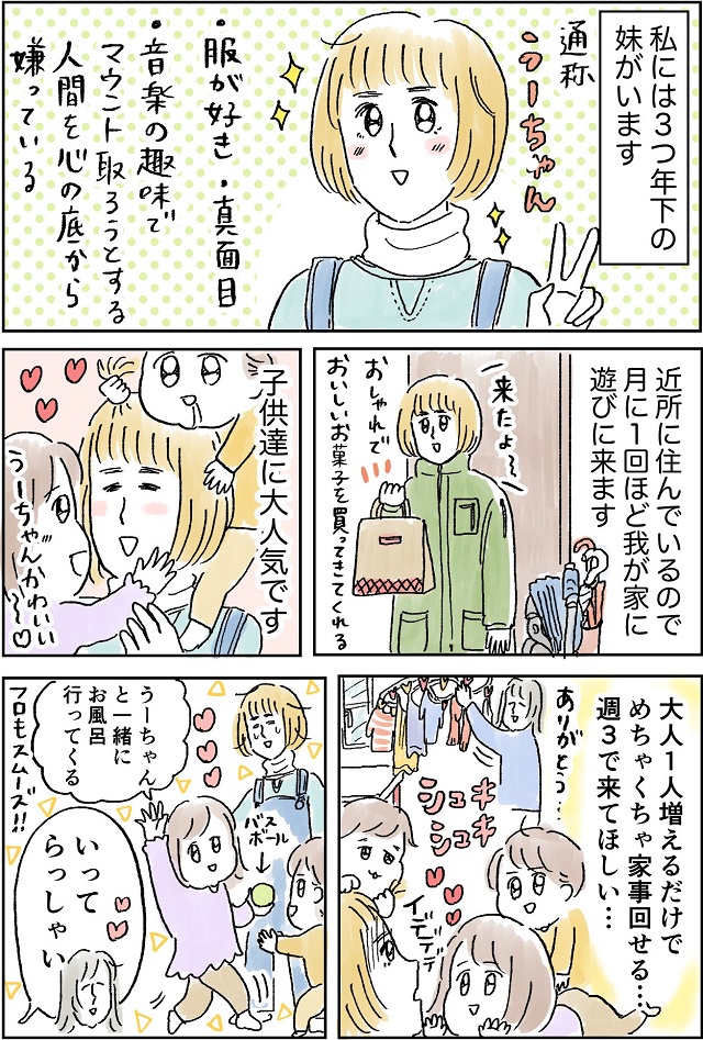 姪・甥のお世話