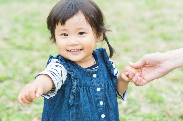 公園にいる子ども