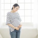 痩せている妊婦