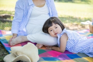 甘える子ども