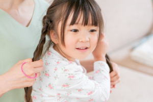 子ども　ヘアアレンジ