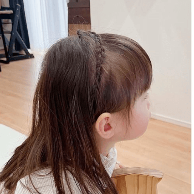 1歳の女の子の保育園ヘアアレンジ集♪お昼寝・帽子OK