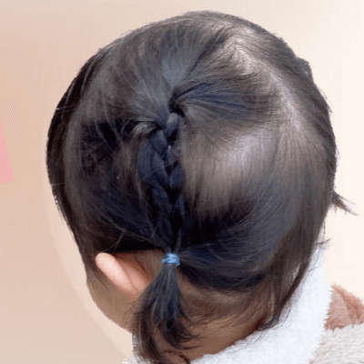 1歳女の子の保育園ヘアアレンジ集♪お昼寝・帽子OKで痛くない！