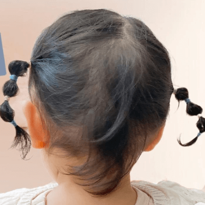 1歳女の子の保育園ヘアアレンジ集♪お昼寝・帽子OKで痛くない！