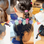 絶対崩れない！運動会の髪型