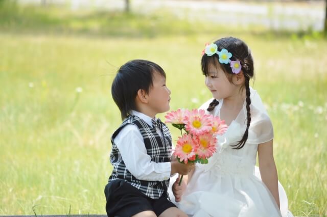 結婚式　子ども