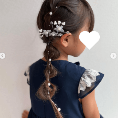 結婚式でおすすめ！子どものヘアアレンジ