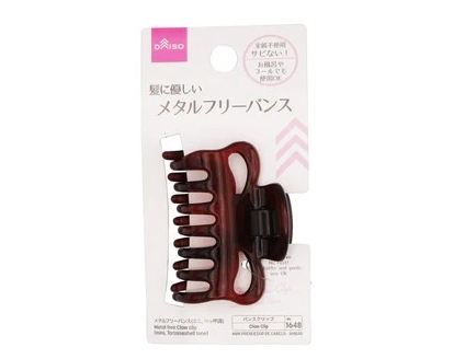 ダイソー錆びないヘアクリップ