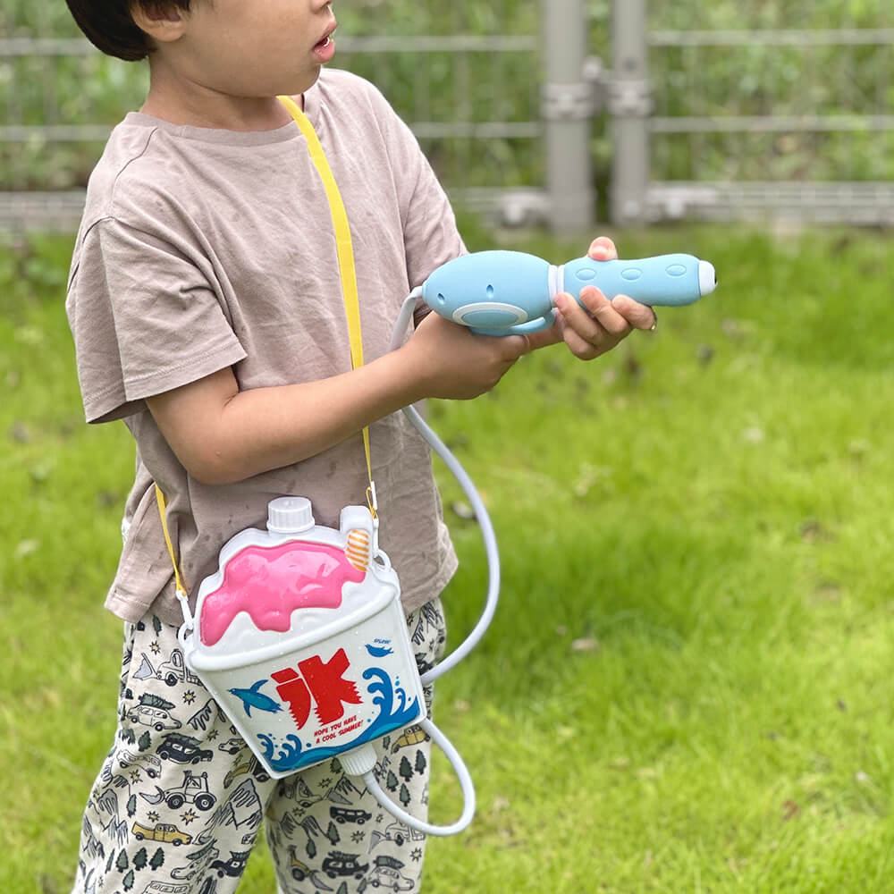 【ダイソー】かき氷のタンク式水鉄砲