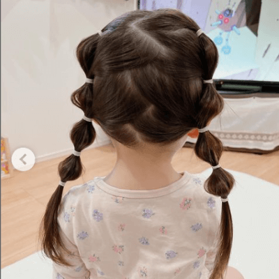 2歳ヘアアレンジ